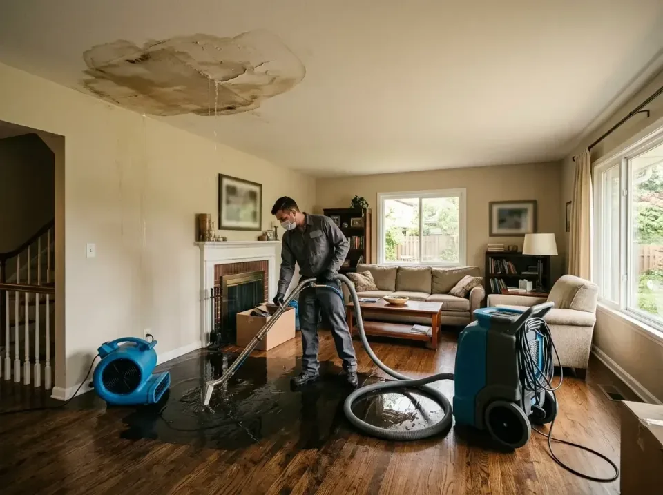 attic-pipe-burst-ceiling-drip-008 — frequently asked questions, Water Damage Restoration & Carpet Care in Dewey, OK